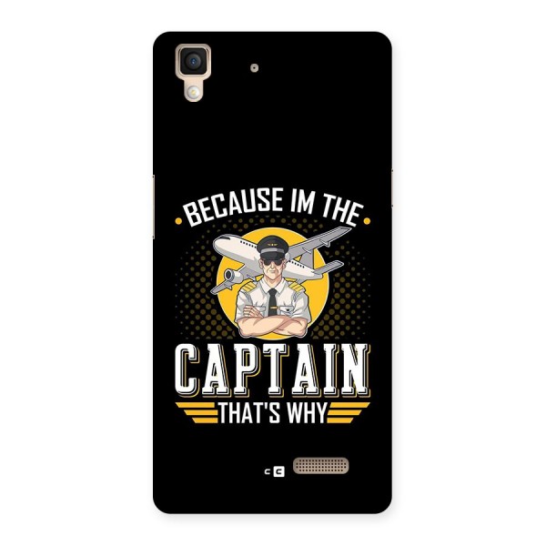 I M Captain Back Case for Oppo R7