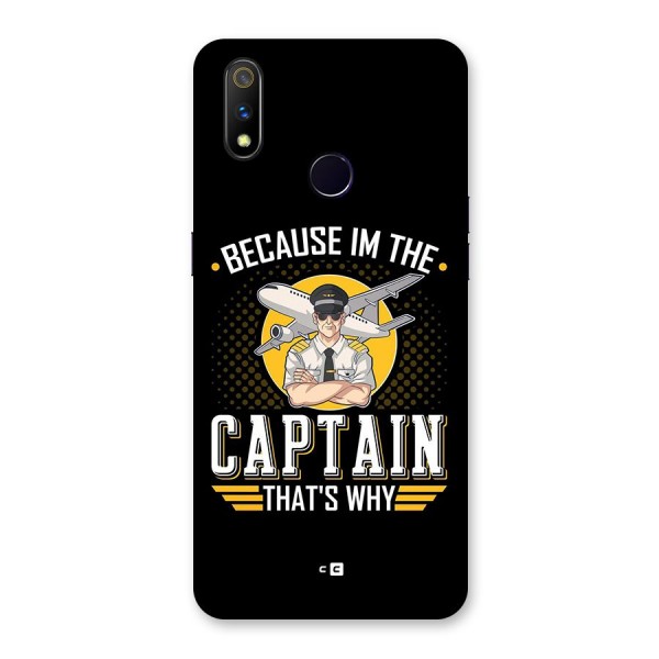 I M Captain Back Case for Realme 3 Pro