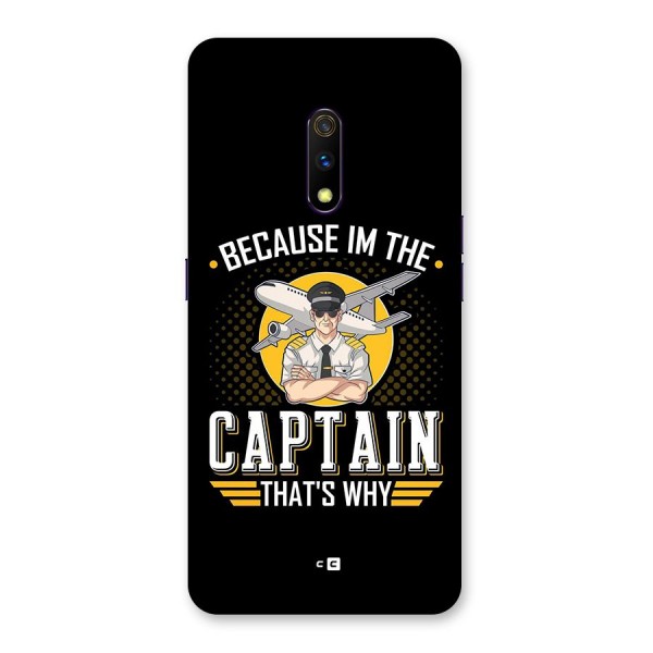 I M Captain Back Case for Realme X