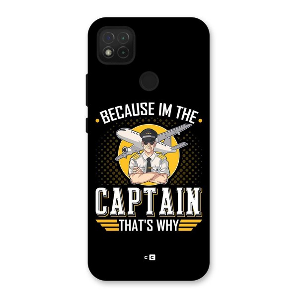 I M Captain Back Case for Redmi 9