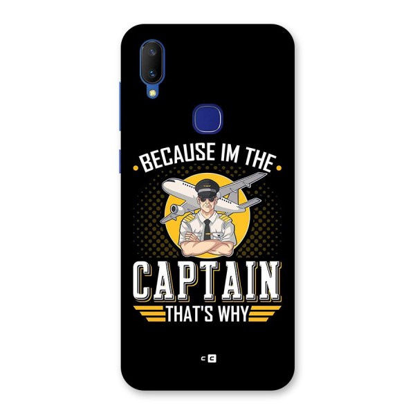 I M Captain Back Case for Vivo V11