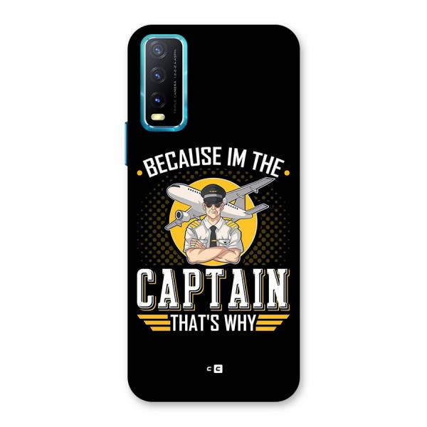 I M Captain Back Case for Vivo Y12s