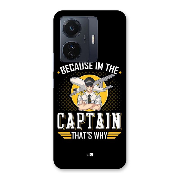 I M Captain Back Case for Vivo iQOO Z6 Pro