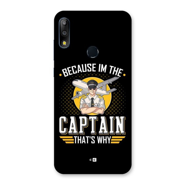 I M Captain Back Case for Zenfone Max Pro M2