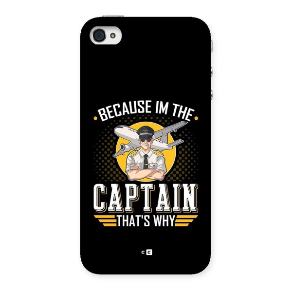 I M Captain Back Case for iPhone 4 4s