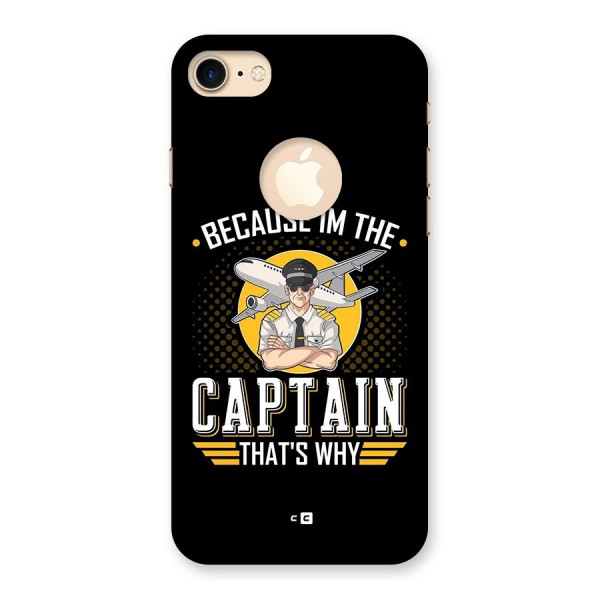 I M Captain Back Case for iPhone 8 Logo Cut