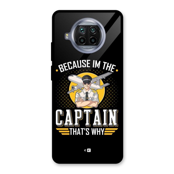 I M Captain Glass Back Case for Mi 10i