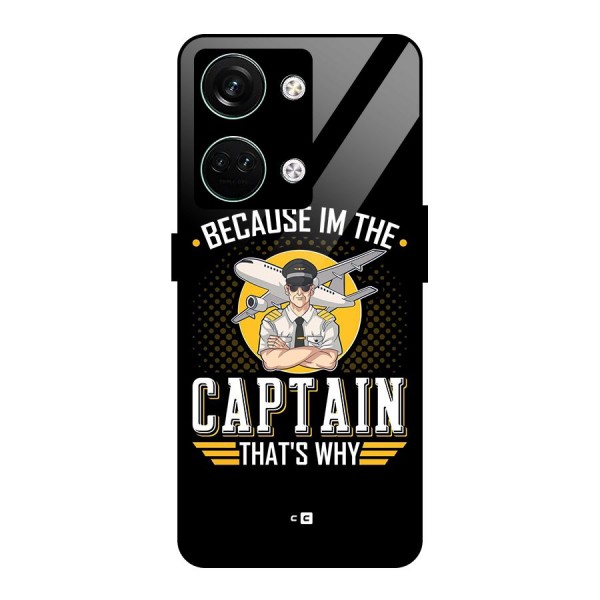 I M Captain Glass Back Case for Oneplus Nord 3