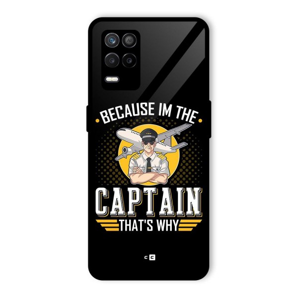 I M Captain Glass Back Case for Realme 9 5G