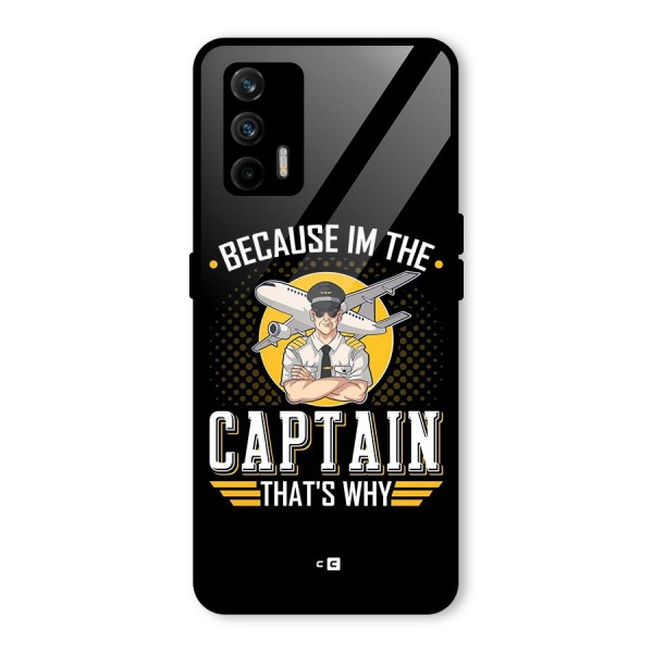 I M Captain Glass Back Case for Realme GT 5G