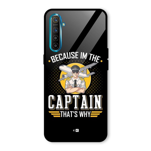 I M Captain Glass Back Case for Realme X2