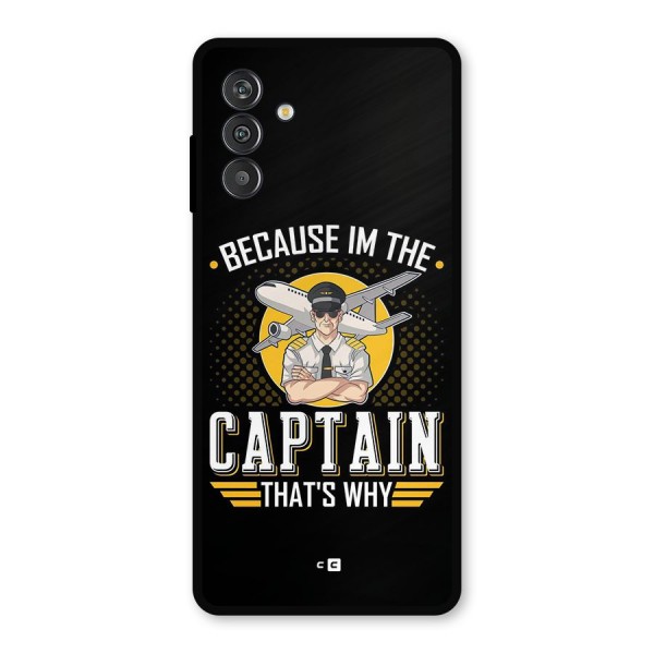 I M Captain Metal Back Case for Galaxy F13