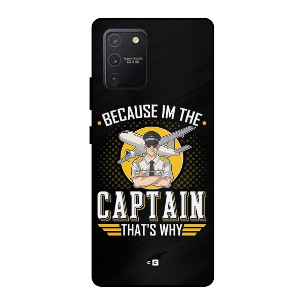 I M Captain Metal Back Case for Galaxy S10 Lite