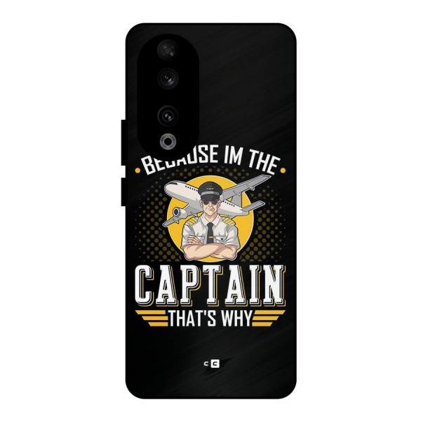 I M Captain Metal Back Case for Honor 90