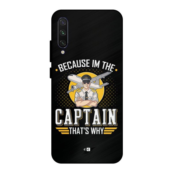 I M Captain Metal Back Case for Mi A3