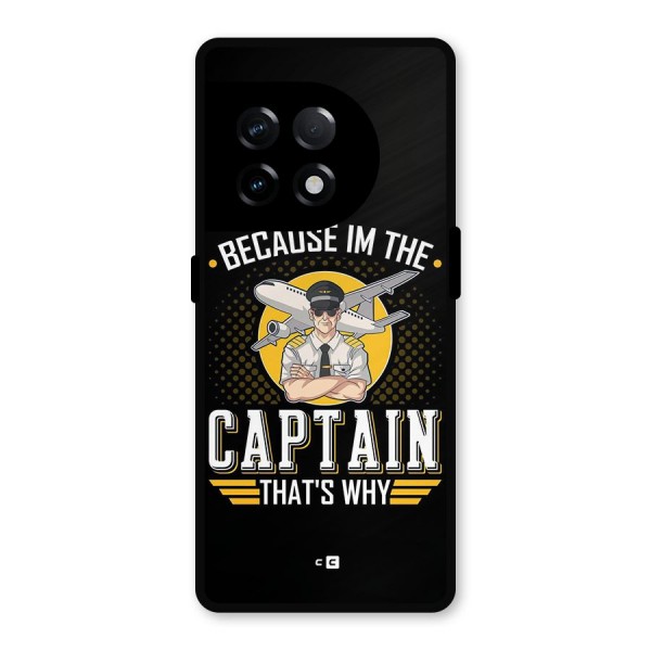 I M Captain Metal Back Case for OnePlus 11R