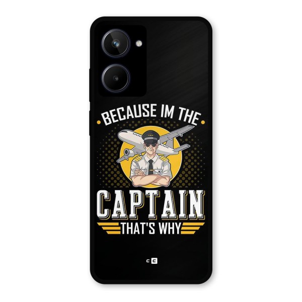 I M Captain Metal Back Case for Realme 10