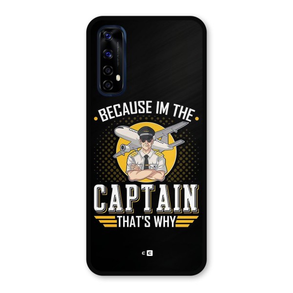 I M Captain Metal Back Case for Realme 7