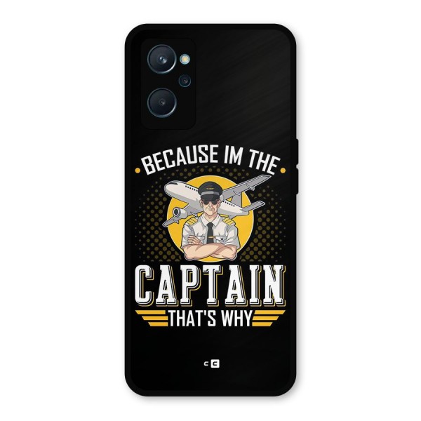 I M Captain Metal Back Case for Realme 9i