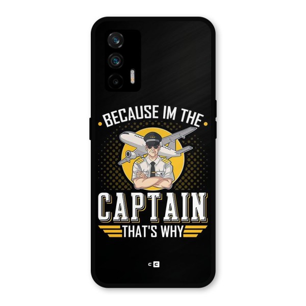 I M Captain Metal Back Case for Realme GT 5G