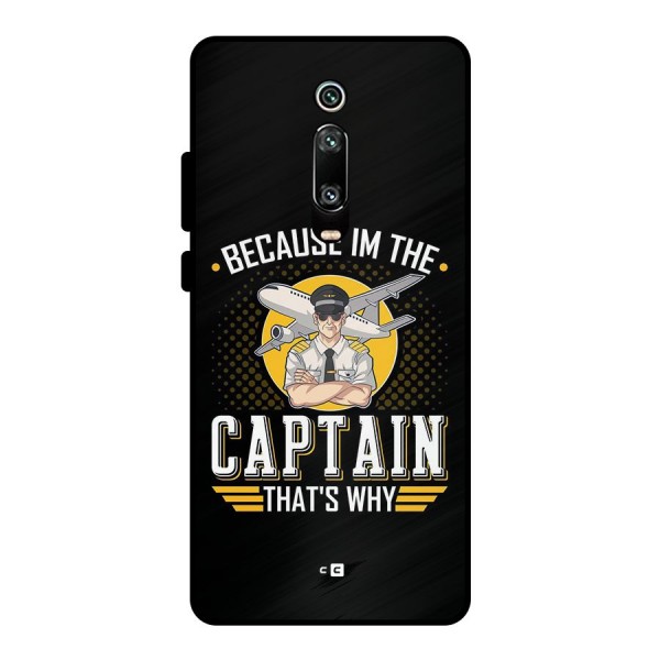 I M Captain Metal Back Case for Redmi K20 Pro