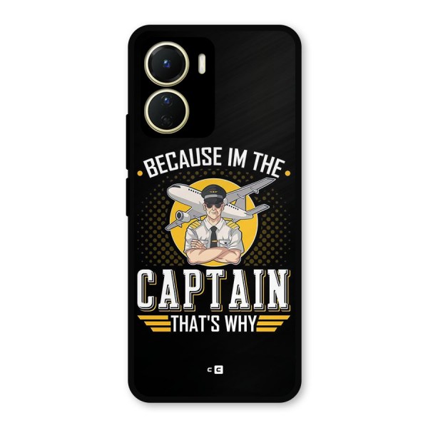 I M Captain Metal Back Case for Vivo Y56