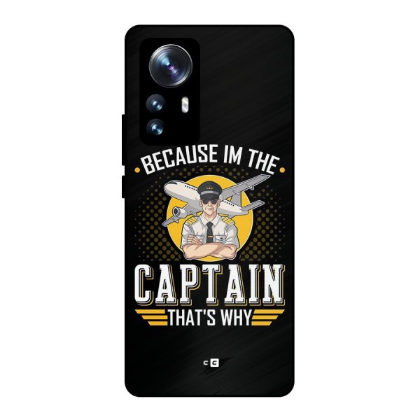 I M Captain Metal Back Case for Xiaomi 12 Pro