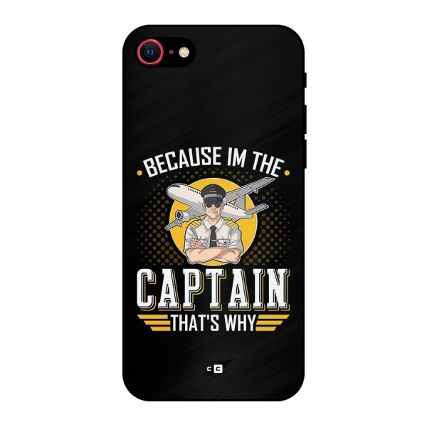 I M Captain Metal Back Case for iPhone SE 2020