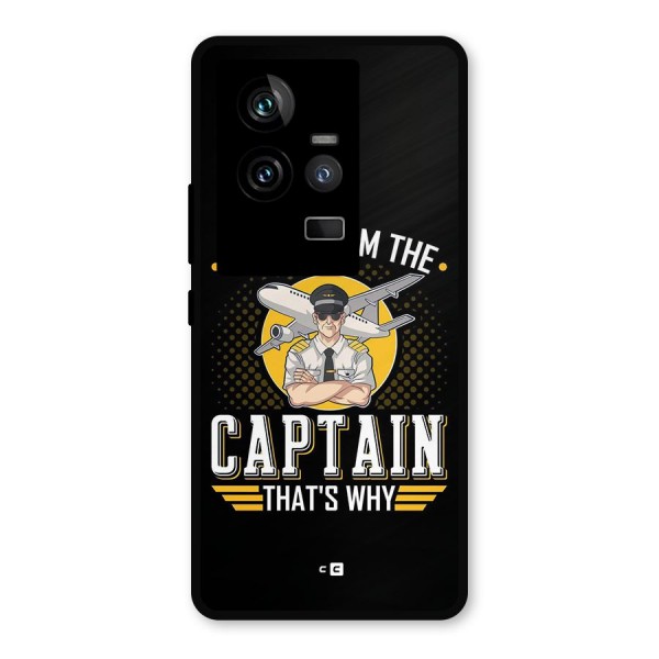 I M Captain Metal Back Case for iQOO 11 5G