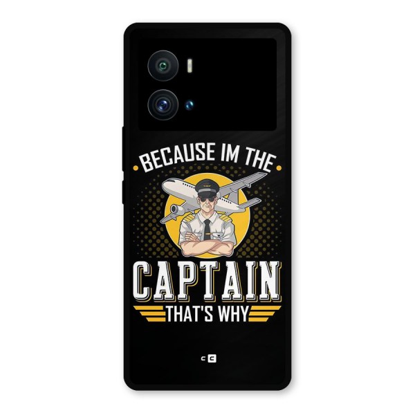 I M Captain Metal Back Case for iQOO 9 Pro