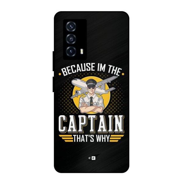 I M Captain Metal Back Case for iQOO Z5