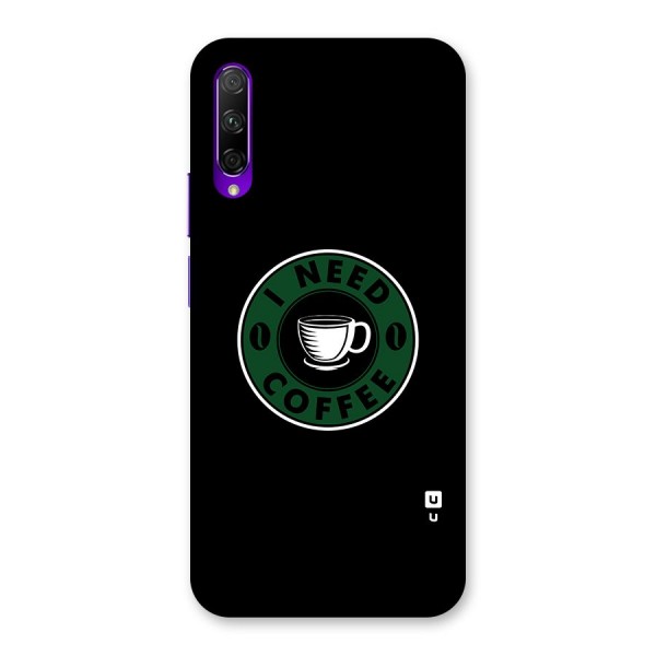 I Need Coffee Classic Back Case for Honor 9X Pro