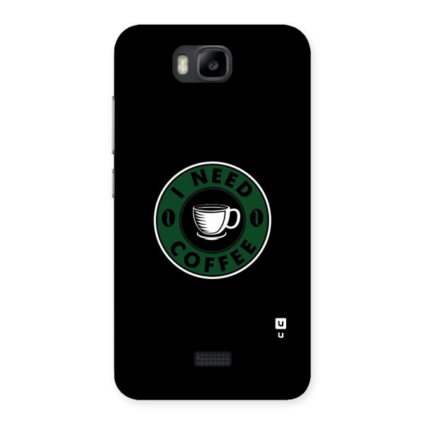 I Need Coffee Classic Back Case for Honor Bee