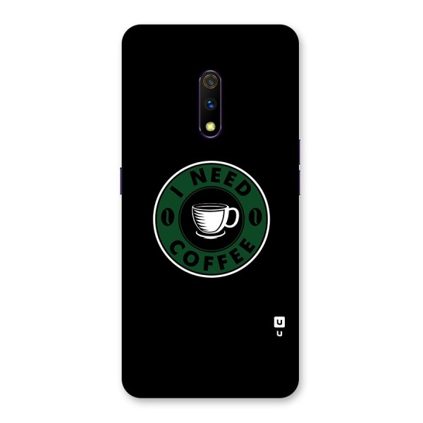 I Need Coffee Classic Back Case for Realme X