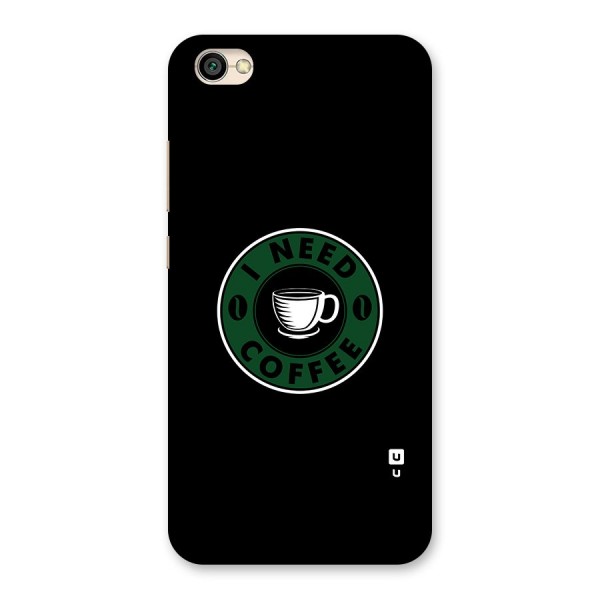 I Need Coffee Classic Back Case for Redmi Y1 Lite