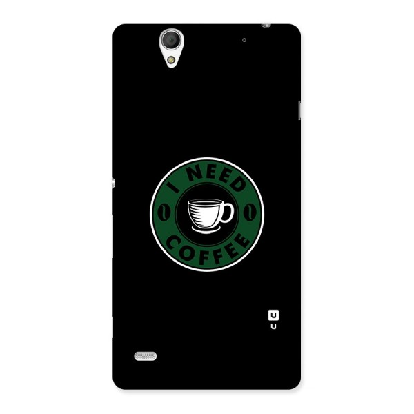 I Need Coffee Classic Back Case for Sony Xperia C4