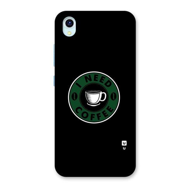 I Need Coffee Classic Back Case for Vivo Y1s