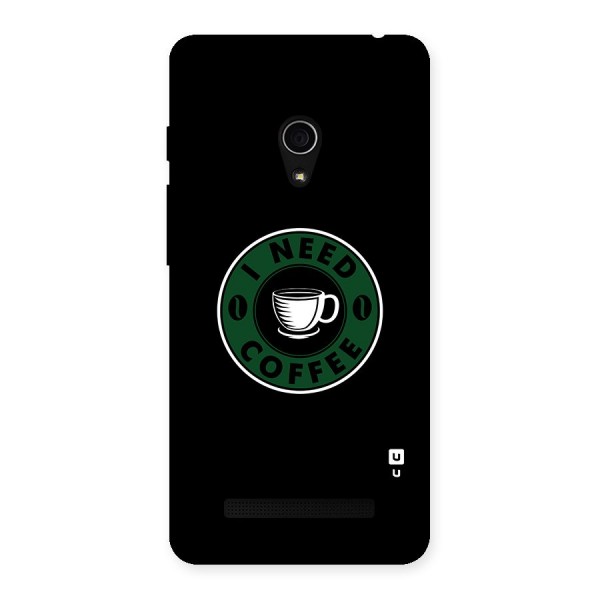 I Need Coffee Classic Back Case for Zenfone 5