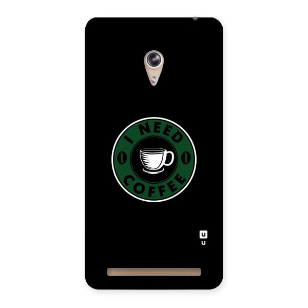 I Need Coffee Classic Back Case for Zenfone 6