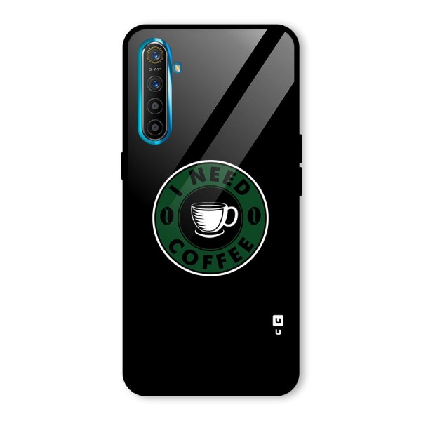 I Need Coffee Classic Glass Back Case for Realme XT