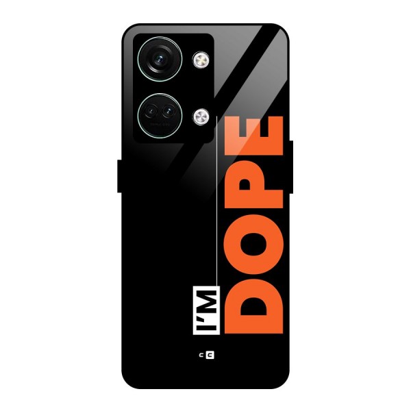 I am Dope Glass Back Case for Oneplus Nord 3
