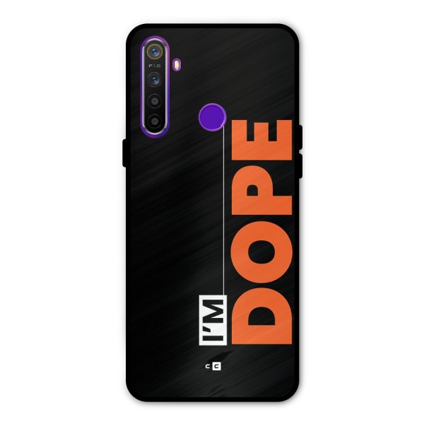 I am Dope Glass Back Case for Realme 5s