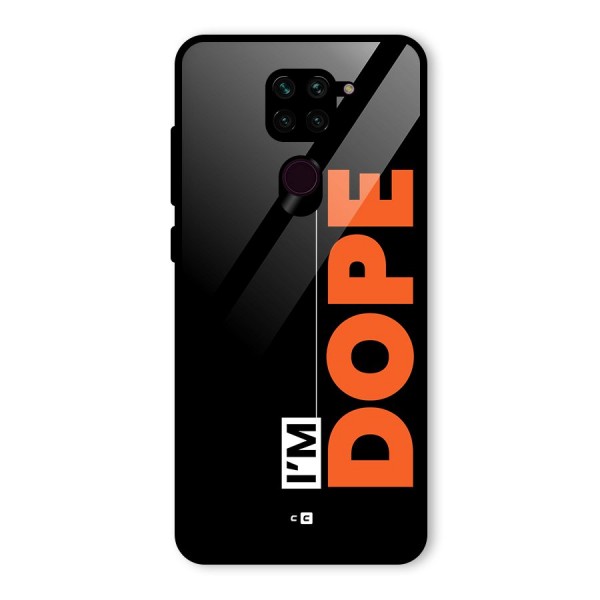 I am Dope Glass Back Case for Redmi Note 9