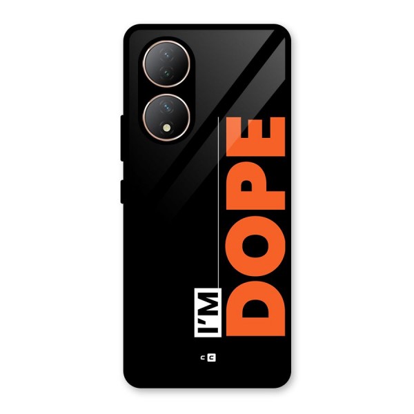 I am Dope Glass Back Case for Vivo T2