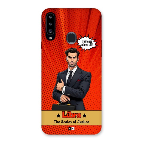 Impartial Libra Back Case for Galaxy A20s