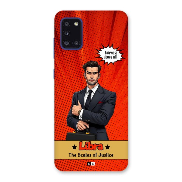 Impartial Libra Back Case for Galaxy A31