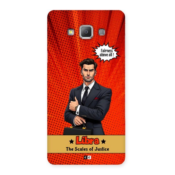 Impartial Libra Back Case for Galaxy A7