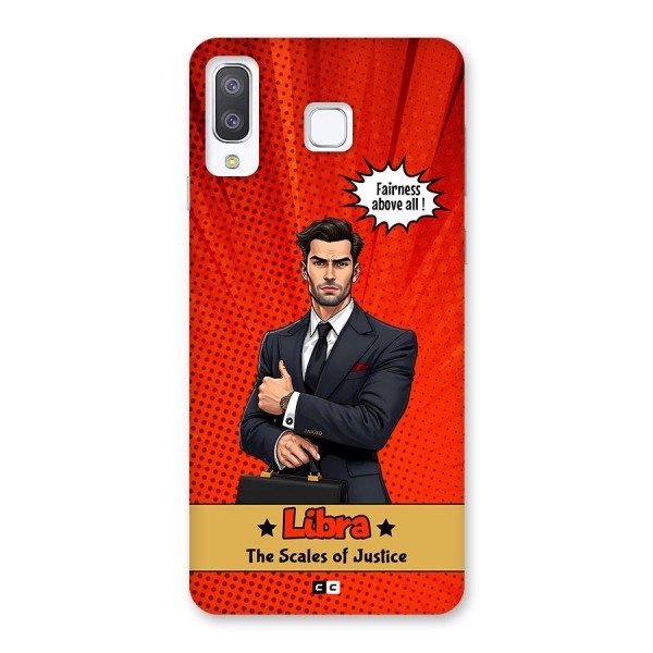 Impartial Libra Back Case for Galaxy A8 Star