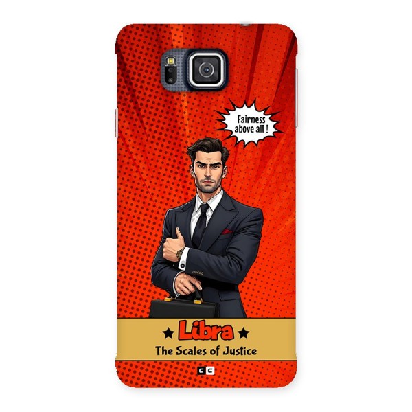 Impartial Libra Back Case for Galaxy Alpha