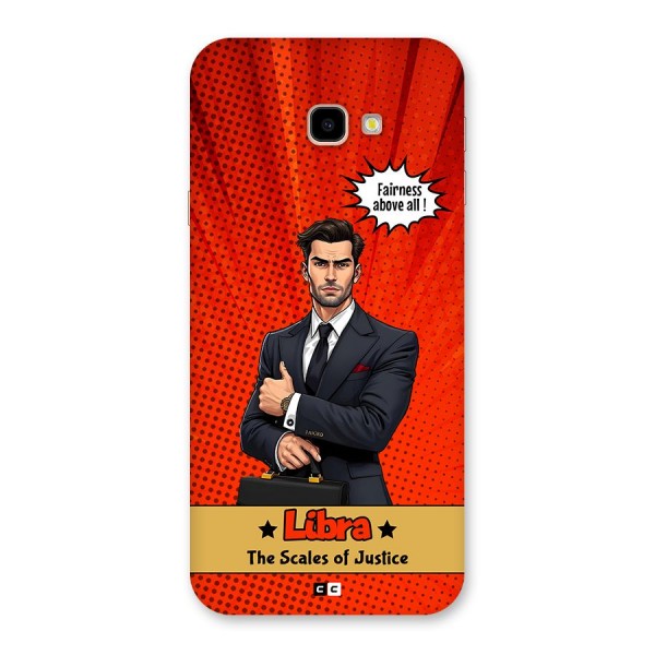 Impartial Libra Back Case for Galaxy J4 Plus